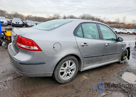 2006 Saab 9-3 z USA, uszkodzony, nr VIN YS3FD49YX61114713